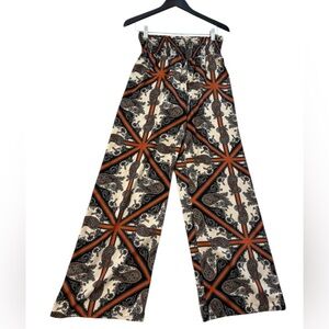 VOOM by Joy Han M wide leg maxi vibe pants EUC amazing designer ultra rare